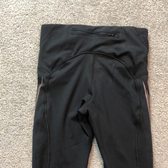 Under Armour RUSH Run Stamina Black Legging Tights - Picture 14 of 16